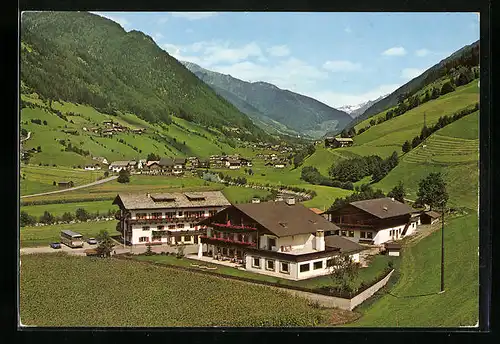 AK St. Jakob /Ahrntal, Pension Stolzlechner aus der Vogelschau