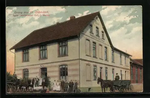 AK Pr. Oldendorf, Hotel Westfälischer Hof