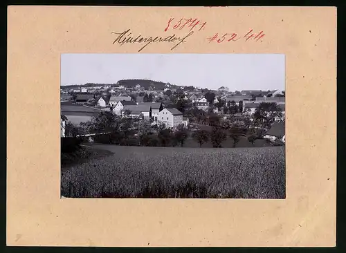 Fotografie Brück & Sohn Meissen, Ansicht Hintergersdorf, Totalansicht der Ortschaft