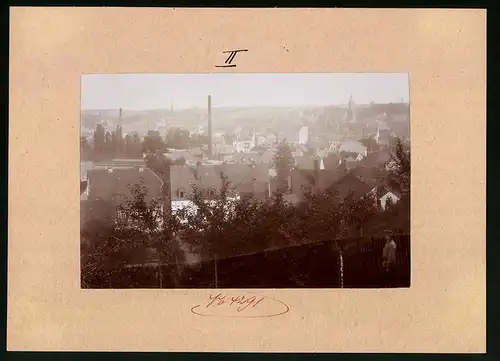 Fotografie Brück & Sohn Meissen, Ansicht Schmölln, Blick über die Stadt