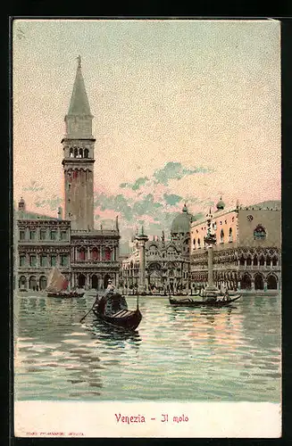 Lithographie Venezia, Il Molo
