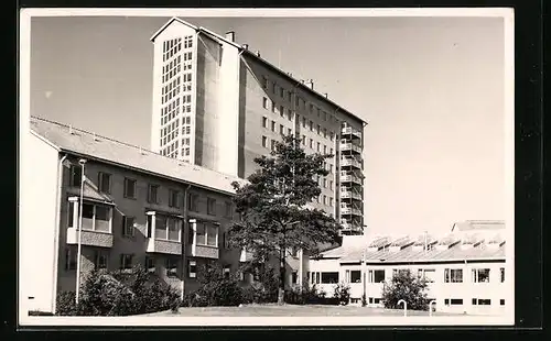 AK Joensuu, Hochhaus im Sonnenschein