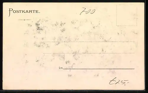 AK Rothenberg, Ortsansicht mit Hügeln und Feldern