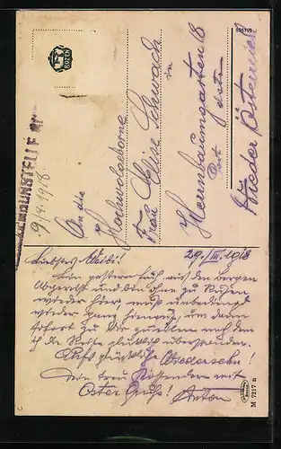 AK Bozen, Blick in die Laubengasse