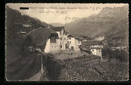 AK Gries bei Bozen, Mauracher Hof