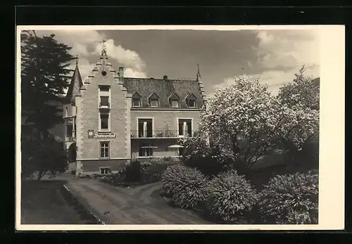 Foto-AK Meran-Obermais, Hotel Garni Sonnenhof