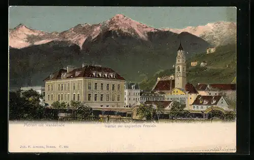 AK Meran, Institut der englischen Fräulein an der Wandelhalle