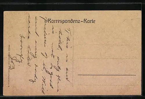 Künstler-AK Meran, Savoy-Hotel