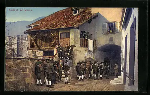 AK Meran, Gasthaus Zur Klause