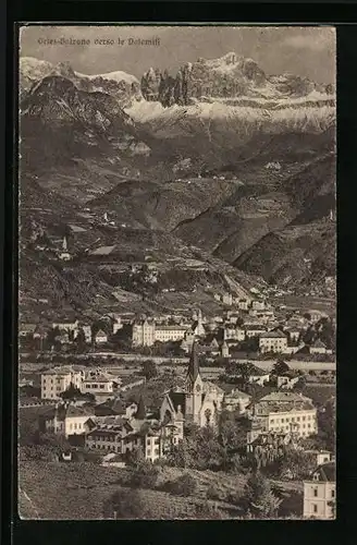AK Gries-Bolzano, Verso le Dolomiti