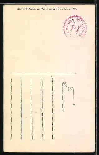 AK Bozen, Walther-Denkmal