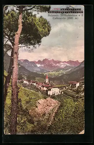 AK Bolzano, St. Maddalena e il Catinaccio