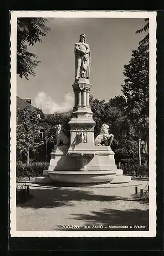 AK Bolzano, Monumento a Walter