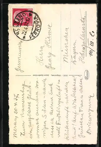 AK Bolzano, Monumento a Walter