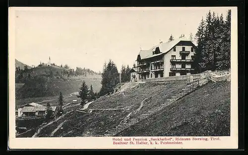 AK Sterzing, Hotel und Pension Sonklarhof von St. Haller