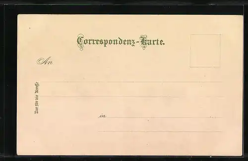 Lithographie Meran, Zenoburg und Gilfpromenade