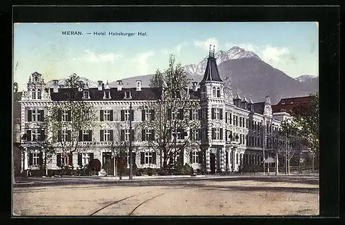 AK Meran, Hotel Habsburger Hof