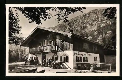 AK Bad Reichenhall, Padinger Alm mit Blick gegen Staufen
