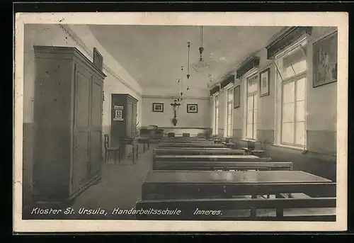 AK St. Ursula, Handarbeitsschule, Innenansicht