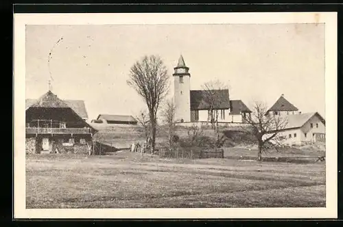 AK Schönbrunn a. Lusen, Heinrich- und Güntherkirche