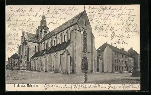 AK Kaisheim, Partie an der Kirche