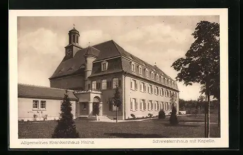 AK Mainz, Allgemeines Krankenhaus - Schwesternhaus mit Kapelle
