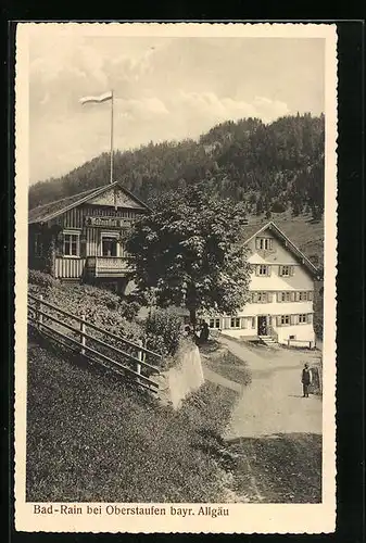 AK Oberstaufen /Bay., Badeanstalt Rain