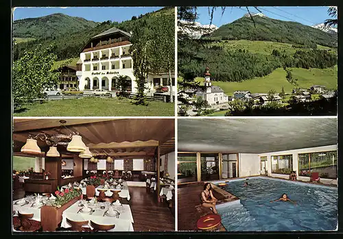 AK St. Johann /Ahrntal, Gasthof zum Schachen, Ortsansicht