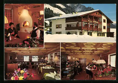 AK St. Johann /Ahrntal, Pension Gallhaus - Haus, Bar, Speisesaal