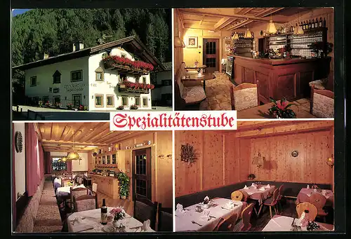 AK Steinhaus /Ahrntal, Gasthaus Spezialitätenstube