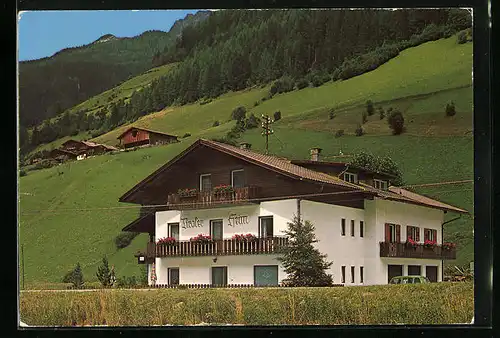 AK Steinhaus /Ahrntal, Haus Tirolerheim am Berghang