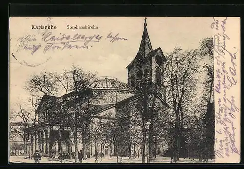 AK Karlsruhe, Die Stephanskirche