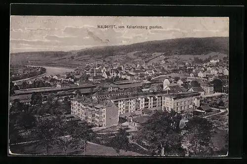 AK Waldshut, Blick vom Kalvarienberg