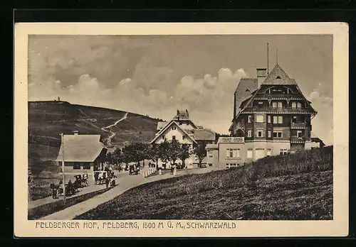 AK Feldberg /Schwarzwald, Gasthaus Feldberger Hof