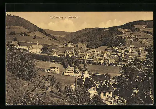 AK Todtmoos, Teilansicht von Westen
