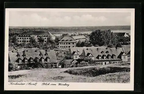 AK Kirchmöser /Havel, Blick vom Weinberg