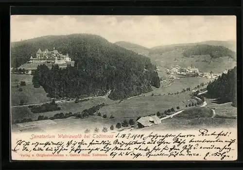 AK Wehrawald /Todtmoos, Das Sanatorium