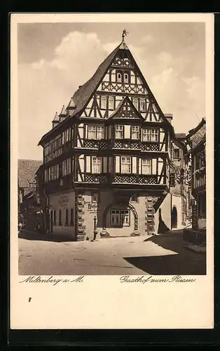 AK Miltenberg a. M., Gasthof zum Riesen