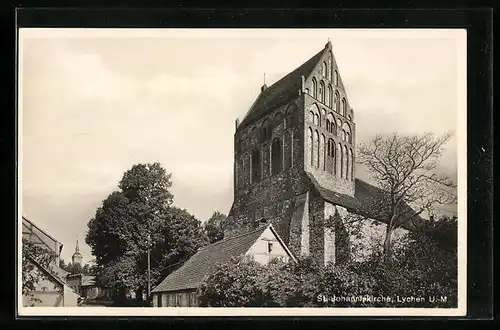 AK Lychen Uckermark, St. Johanniskirche