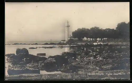 AK Constantinople, Fener Baghtsche, Leuchtturm