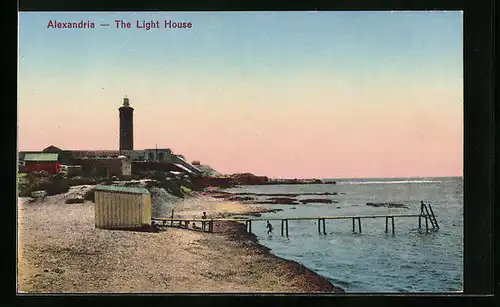 AK Alexandria, The Light House, Leuchtturm