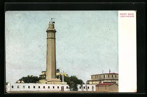 AK Port Said, Lighthouse, Leuchtturm