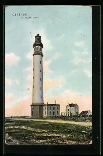 AK Ostende, Le nouveau Phare, Leuchtturm