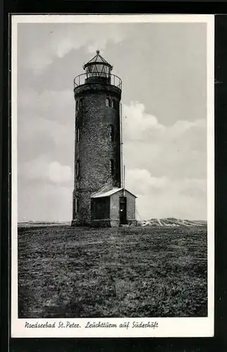 AK St. Peter, Leuchtturm auf Süderhöft