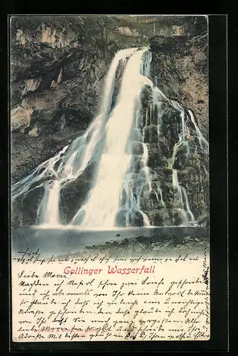 AK Der Gollinger Wasserfall