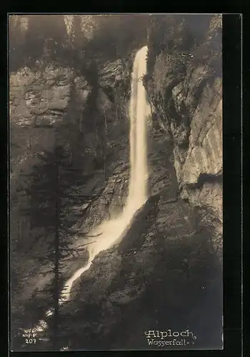 AK Der Alploch Wasserfall
