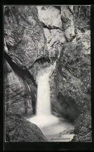 AK Die Ambachklamm, Wasserfall