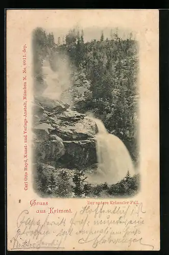 AK Krimml, Der untere Krimmler Fall