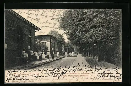 AK Hamburg-Eppendorf, Allgemeines Krankenhaus, Fünfte Querstrasse, Pavillon 47a-44