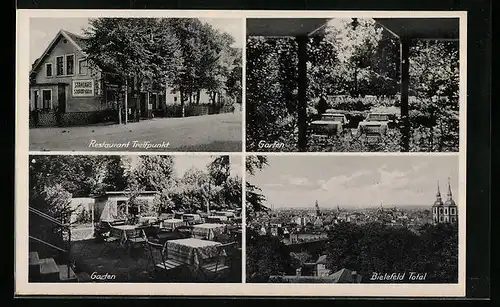 AK Bielefeld, Restaurant Treffpunkt in der Detmolder Strasse, Totalansicht